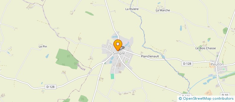 localisation de l'entreprise SCI PESCHEUX  SIMPLE