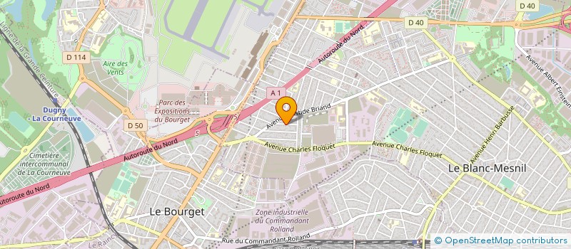 localisation de l'entreprise SCI PESIC PERE ET FILS à LE BLANC-MESNIL
