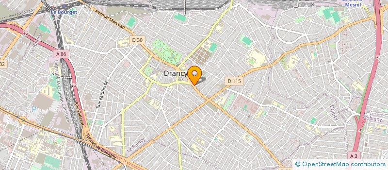 localisation de l'entreprise SCI PESSEY GIROD  DRANCY