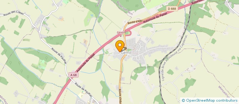 localisation de l'entreprise SCI PESSOA  BAZUS