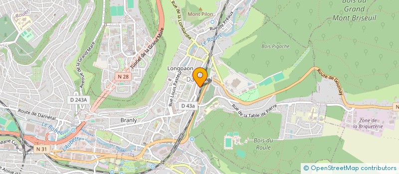 localisation de l'entreprise SCI PETA ET FILLES  DARNETAL