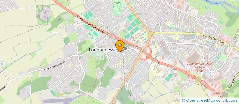 localisation de l'entreprise SCI PETALLDOR  LONGUENESSE