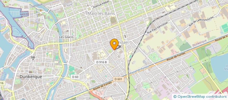 localisation de l'entreprise SCI PETCH & CO à DUNKERQUE