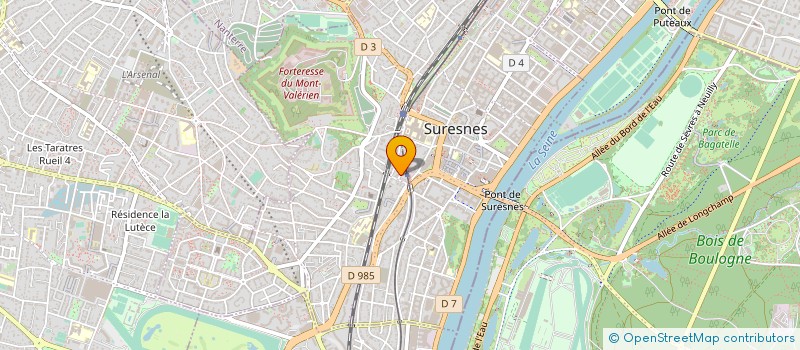 localisation de l'entreprise SCI PETER CORROT à SURESNES