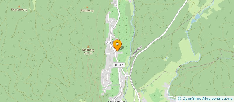 localisation de l'entreprise SCI PETER'S  MOLLKIRCH