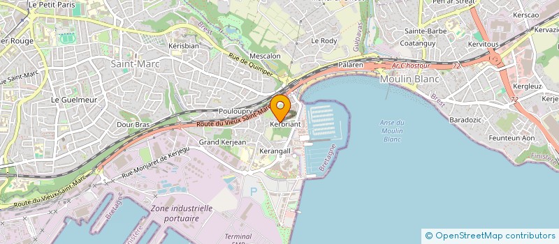 localisation de l'entreprise SCI PETESCH  BREST