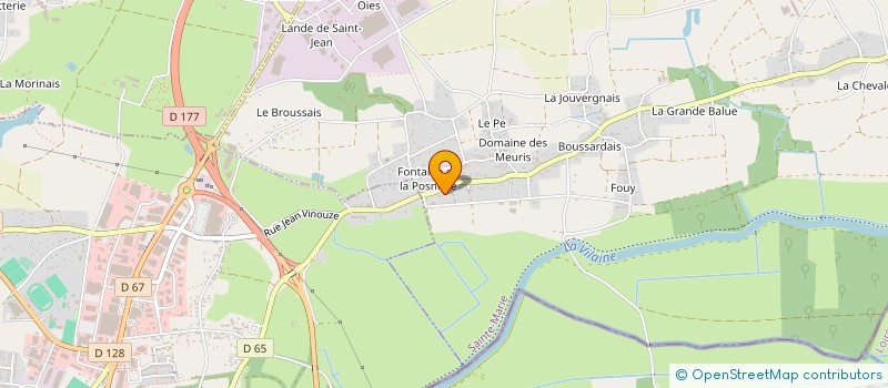 localisation de l'entreprise SCI PETIBONOM à SAINTE-MARIE