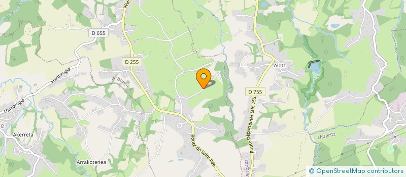 localisation de l'entreprise SCI PETINIATA  ARBONNE