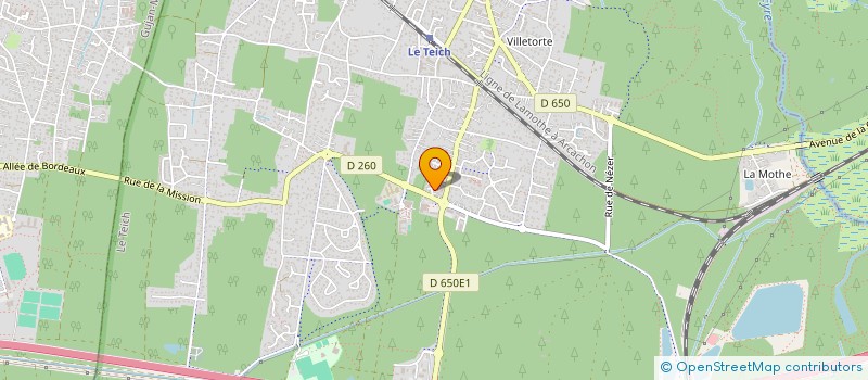 localisation de l'entreprise SCI PETIOUN  LE TEICH