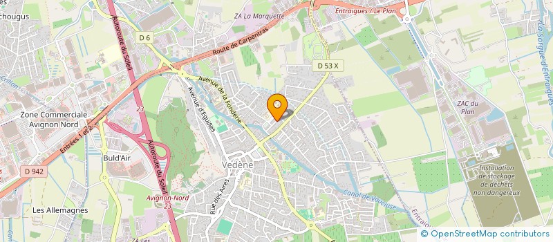 localisation de l'entreprise SCI PETIT  VEDENE