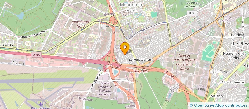 localisation de l'entreprise SCI PETIT ASSO à CLAMART