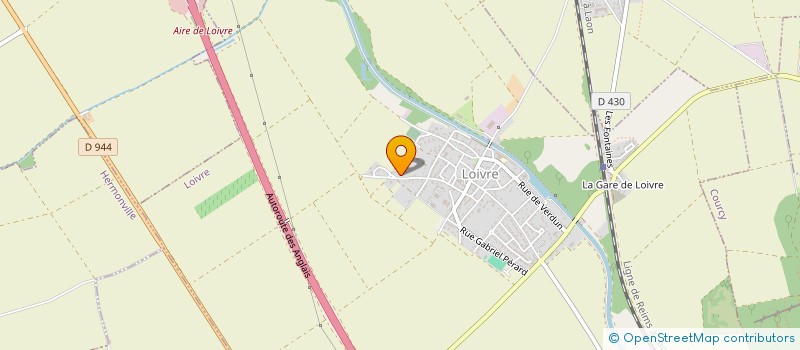 localisation de l'entreprise SCI PETIT-BOUILLARD  LOIVRE