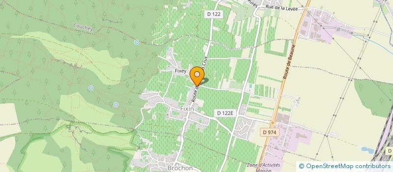 localisation de l'entreprise SCI PETIT CECILE  FIXIN