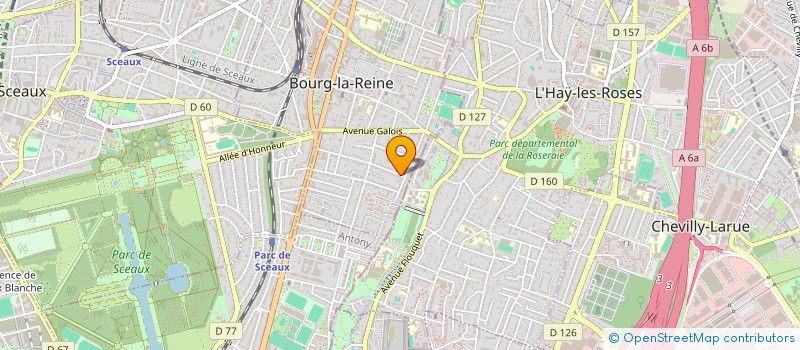 localisation de l'entreprise SCI PETIT CHAMBORD 63 à BOURG-LA-REINE