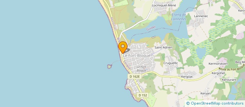 localisation de l'entreprise SCI PETIT CHAT  PLOEMEUR