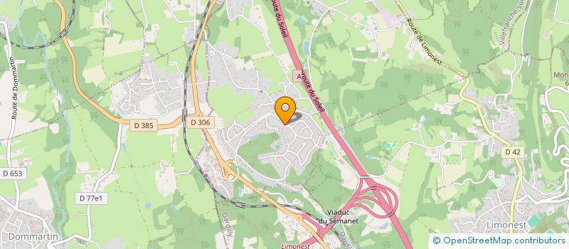 localisation de l'entreprise SCI PETIT CHAVRIL  LISSIEU