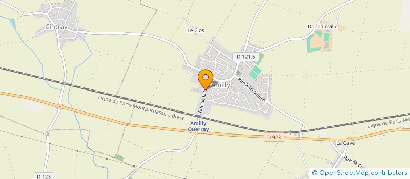 localisation de l'entreprise SCI PETIT CHENE à SAINT-AUBIN-DES-BOIS