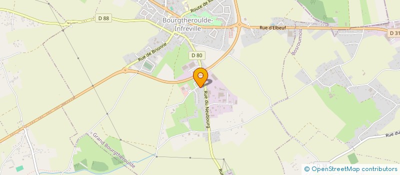 localisation de l'entreprise SCI PETIT & CO  GRAND BOURGTHEROULDE