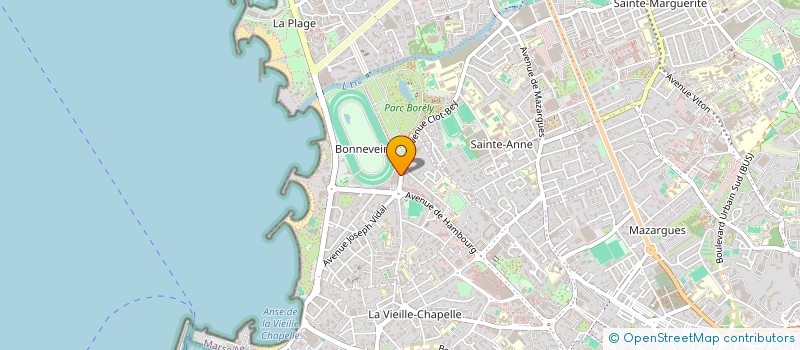 localisation de l'entreprise SCI PETIT COEUR à MARSEILLE