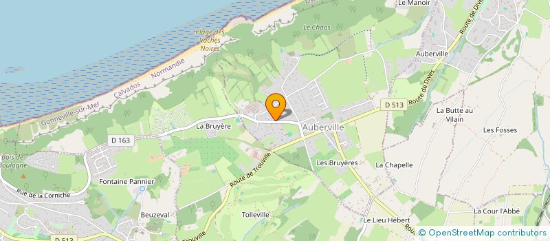 localisation de l'entreprise SCI PETIT DAUPHIN  AUBERVILLE