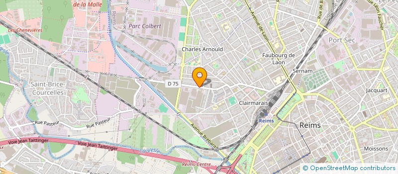 localisation de l'entreprise SCI PETIT FKHS  REIMS