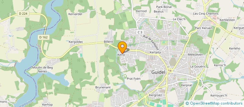 localisation de l'entreprise SCI PETIT INVEST  GUIDEL