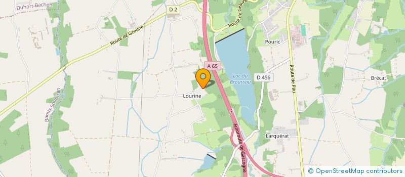 localisation de l'entreprise SCI PETIT JEAN  AIRE-SUR-L'ADOUR