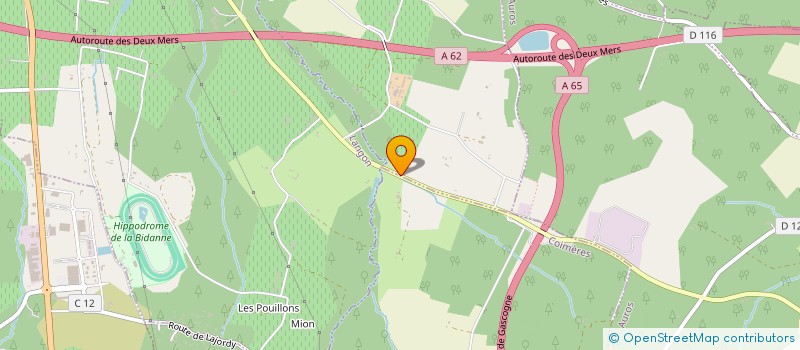 localisation de l'entreprise SCI PETIT JEAN  MAZERES