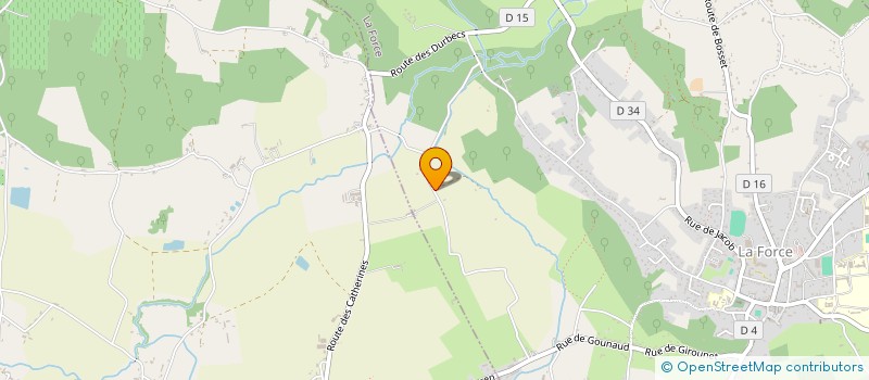 localisation de l'entreprise SCI PETIT LAVAURE  SAINT PIERRE D'EYRAUD