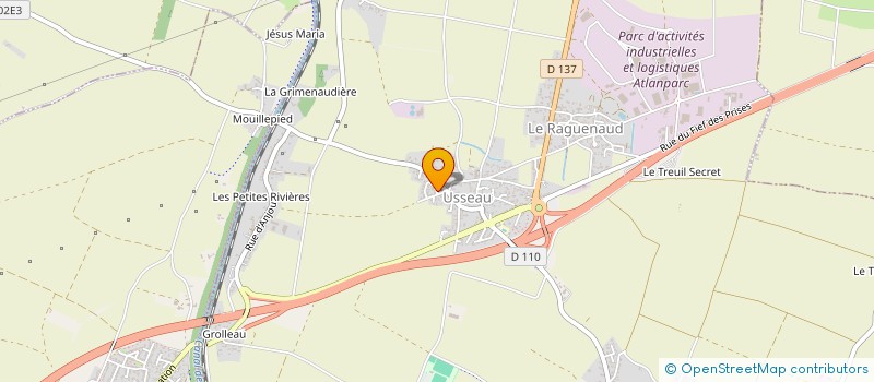 localisation de l'entreprise SCI PETIT LEFEUVRE  SAINTE-SOULLE