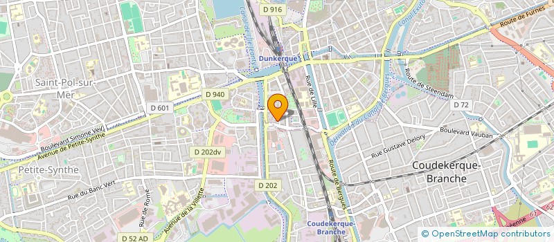 localisation de l'entreprise SCI PETIT LOUIS à DUNKERQUE