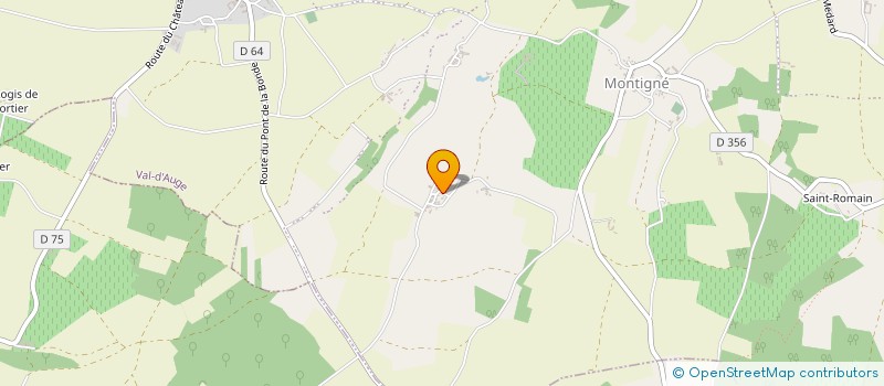 localisation de l'entreprise SCI PETIT LOUIS à VAL-D'AUGE