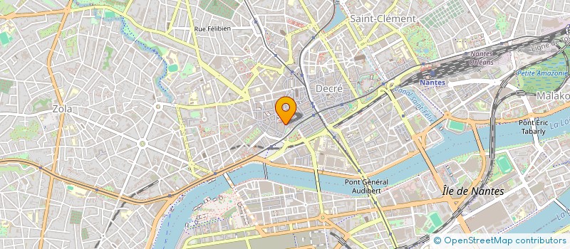 localisation de l'entreprise SCI PETIT MARIGNE à NANTES