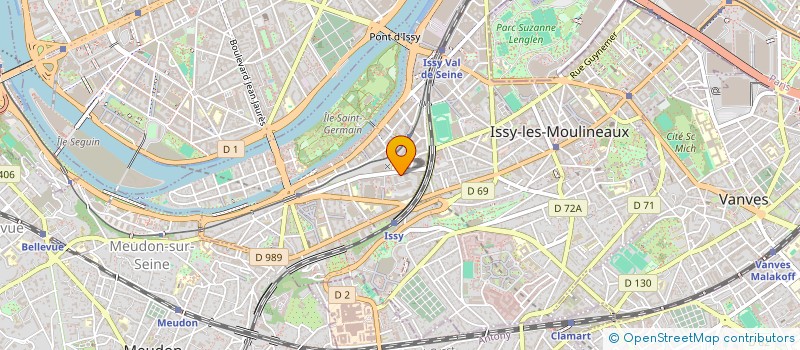 localisation de l'entreprise SCI PETIT NANTERRE à ISSY-LES-MOULINEAUX