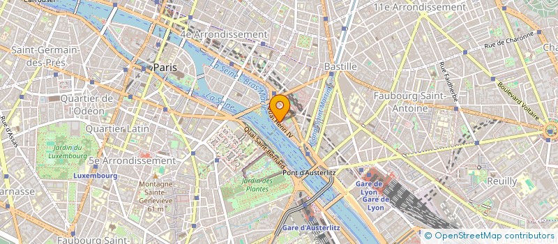 localisation de l'entreprise SCI PETIT OISEAU SAINT JAMES  PARIS