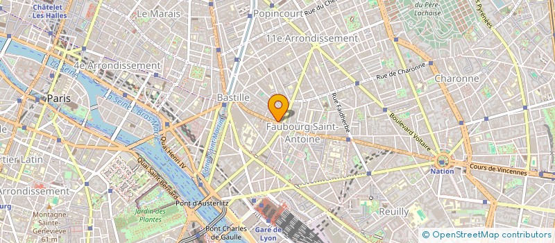 localisation de l'entreprise SCI PETIT PAN  PARIS 11