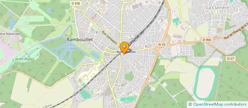 localisation de l'entreprise SCI PETIT PARC  RAMBOUILLET