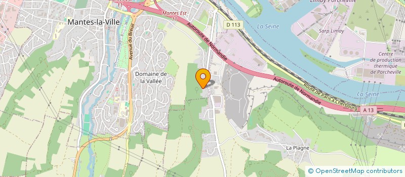 localisation de l'entreprise SCI PETIT PIERRE  MANTES-LA-VILLE