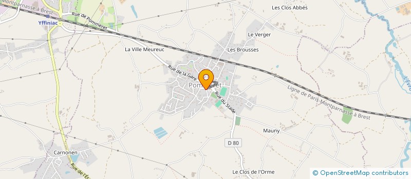 localisation de l'entreprise SCI PETIT PIERRE ET MARIE DE LA MARE à QUESSOY