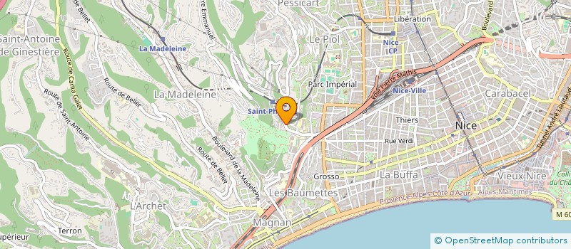 localisation de l'entreprise SCI PETIT PRINCE à NICE