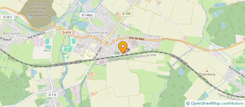 localisation de l'entreprise SCI PETITE FIN  MERTZEN