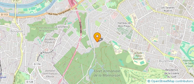 localisation de l'entreprise SCI PETITE FLEUR à RUEIL-MALMAISON