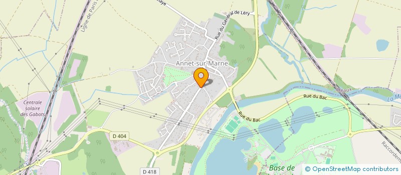 localisation de l'entreprise SCI PETITE FLEUR  ANNET-SUR-MARNE