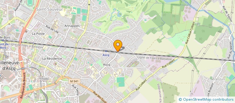 localisation de l'entreprise SCI PETITE HOLLANDE 96 à VILLENEUVE-D'ASCQ