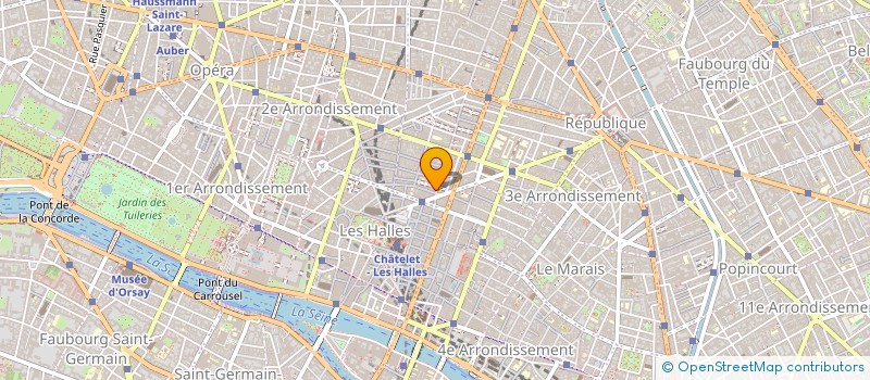 localisation de l'entreprise SCI PETITE LA MONNAIE  PARIS