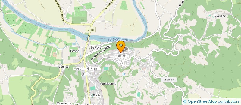 localisation de l'entreprise SCI PETITE LUMIERE à DOMME