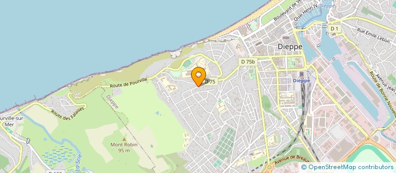 localisation de l'entreprise SCI-PETITE MAISON GANDOUR  DIEPPE