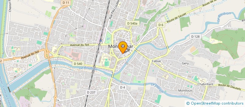 localisation de l'entreprise SCI PETITE MARIE à MONTELIMAR