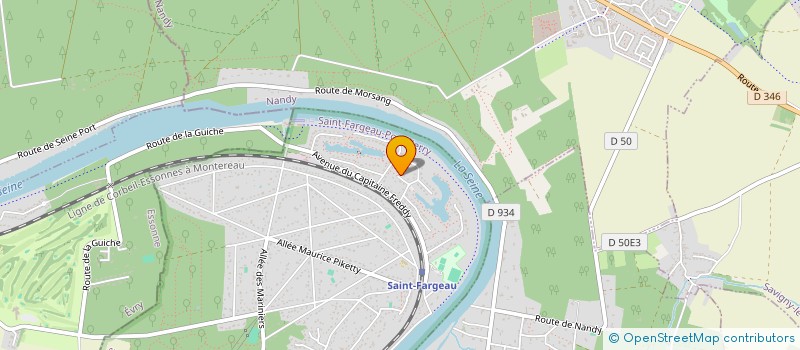 localisation de l'entreprise SCI PETITE RUE SAINT LAURENT  SAINT-FARGEAU-PONTHIERRY