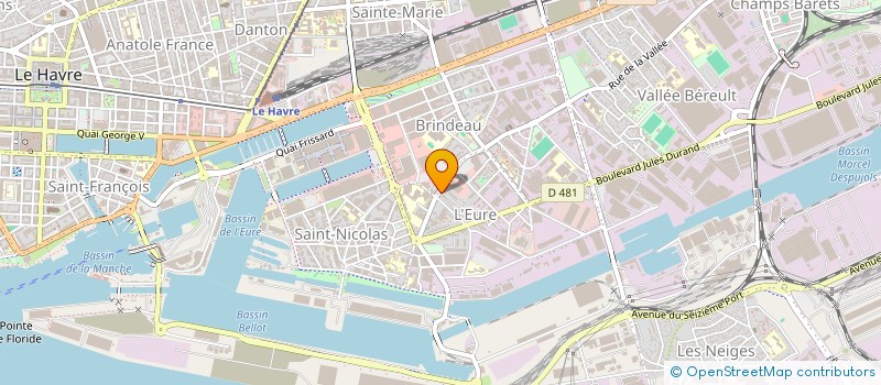 localisation de l'entreprise SCI PETITE SOEUR à LE HAVRE